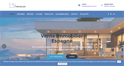 Desktop Screenshot of immobilierespagne.com